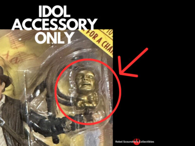 Raiders of the Lost Ark (INDIANA JONES) IDOL STATUE Hasbro 1/18 part MINT