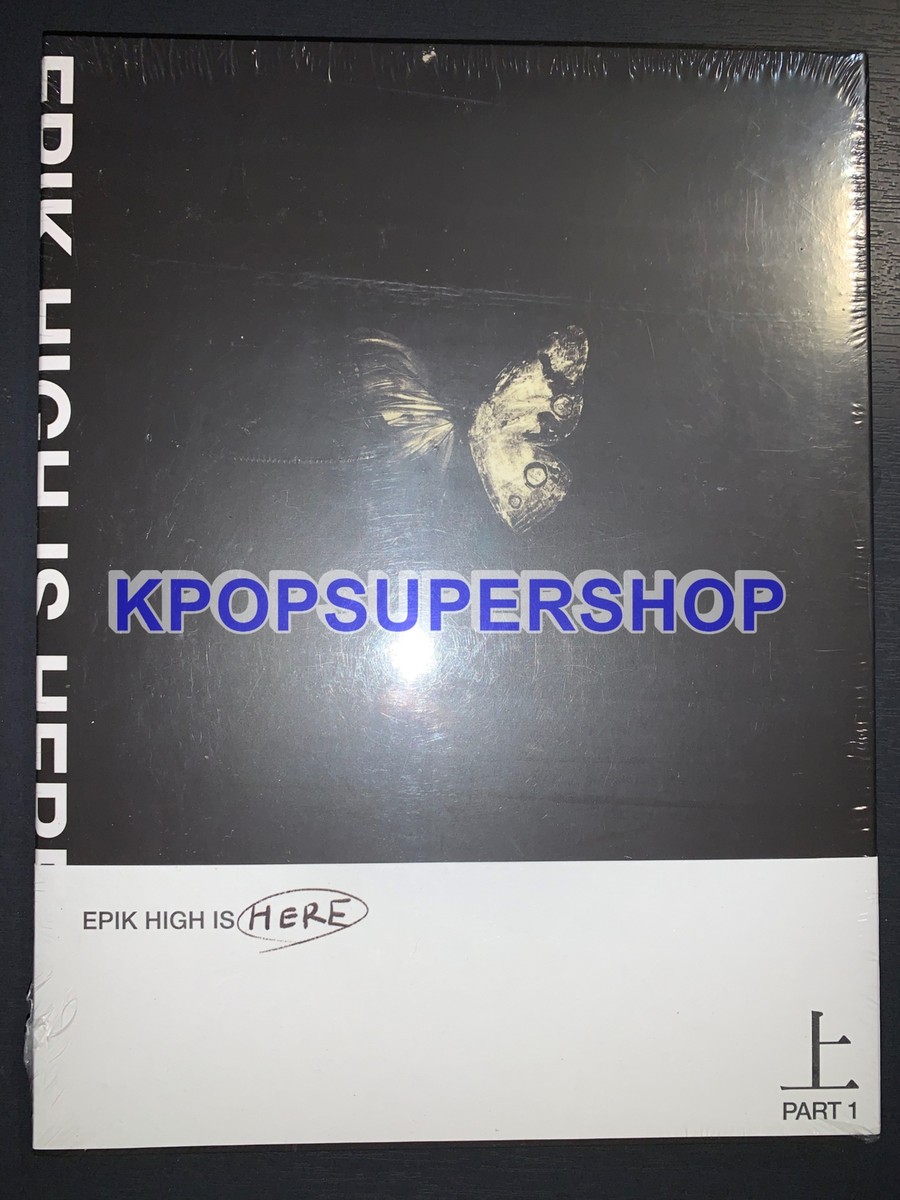 Epik High 10th Album Epik High is Here Part 1 CD Photobook New