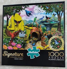 Hidden Birds 1000 Piece Puzzle By Buffalo NIB Signature Collection