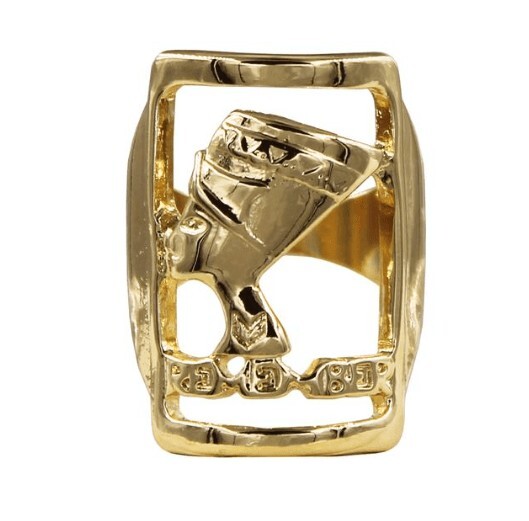 Melody Ehsani "Nefertiti" Statement Ring - Size 8… - image 1