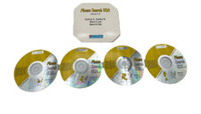 Delorme Phone Search U.S.A. Version 3.0 1997 4 CD-Roms Windows  Mac Untested