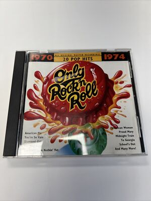 その他 Only Rock N Roll 1970-74 [CD] Only Rock 'N Roll 1970-1974: 20 Pop Hits by Various Artists