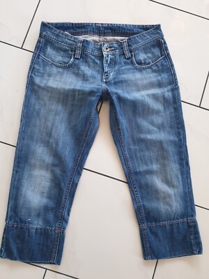 Meltin Pot***gepflegte Blaue Capri Jeans***W28 L21***Modell Melissa