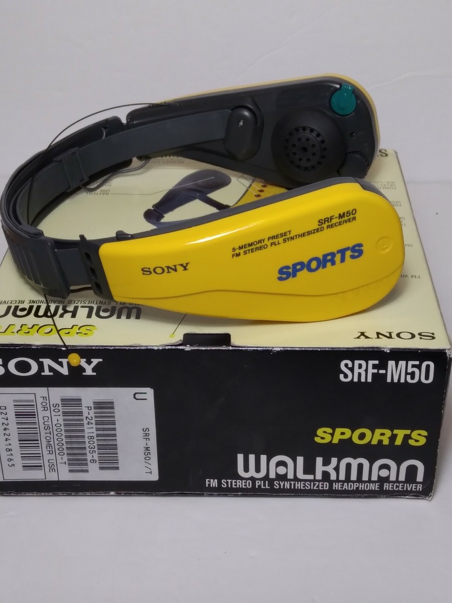 レアメンテ可動品]ソニースポーツsony sports SRF-M50海外仕様 【公式