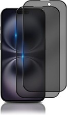 2 Pack For iPhone 17 16/15/14 Pro Max Anti Privacy Full Cover Screen Protector