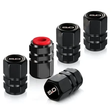 5.0 Metal Auto Tire Valve Stem Cap Cover with Resin 5.0 Emblem Trim for  Mustang