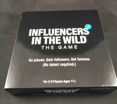 Influencers In The Wild - Board Game The Social Social Media game
