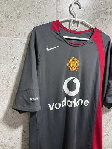 Camiseta de fútbol de entrenamiento Manchester United 2005-2006 camiseta de fútbol vintage Nike S - Imagen 3 de 16