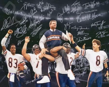 1985 Chicago Bears Autographed 8x10 Photo Reprint Signed Super Bowl Mike Ditka