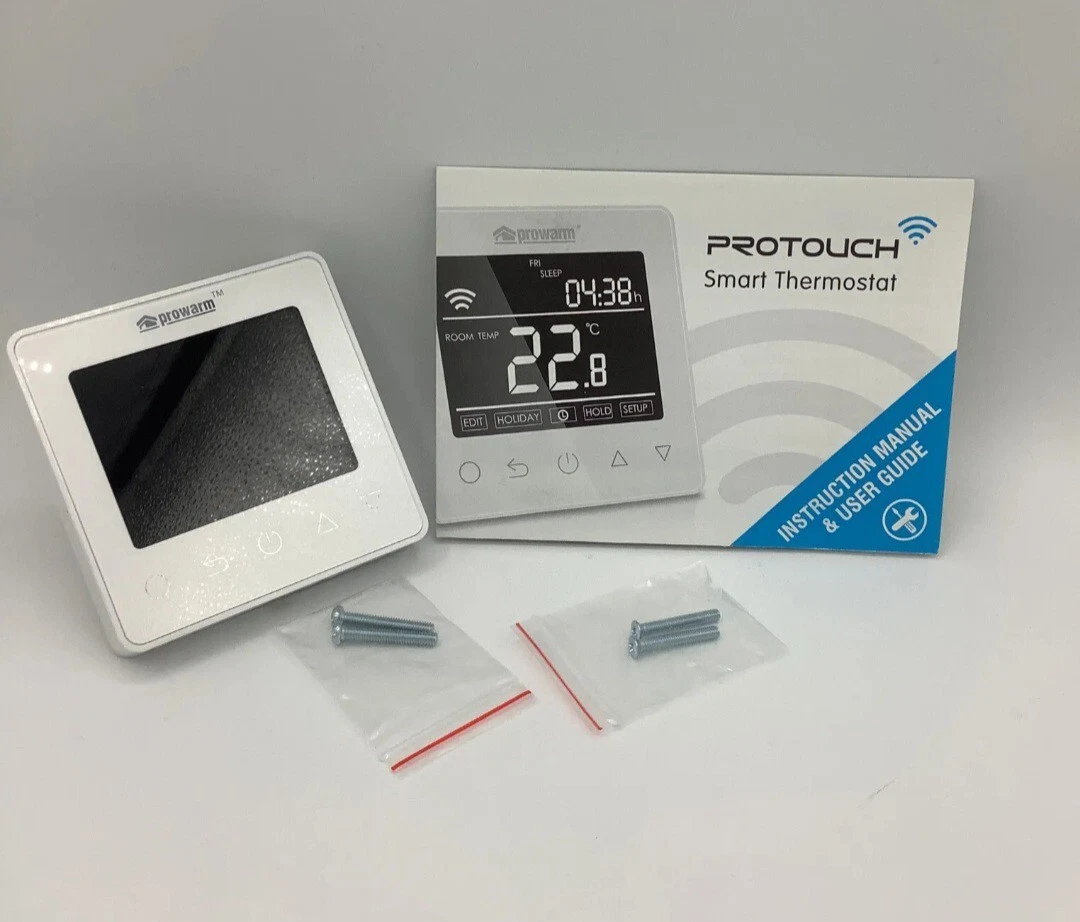 ProWarm™ProTouch Wifi (WET) White Underfloor Heating UFH Smart Thermostat *  | eBay