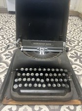Remington Rand Model 5  Portable / Case READ Needs A Good Cleaning thumbnail