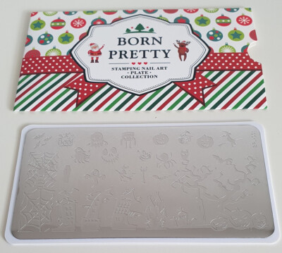 Stamping Platte Schablone Born Pretty BPL-031 Halloween