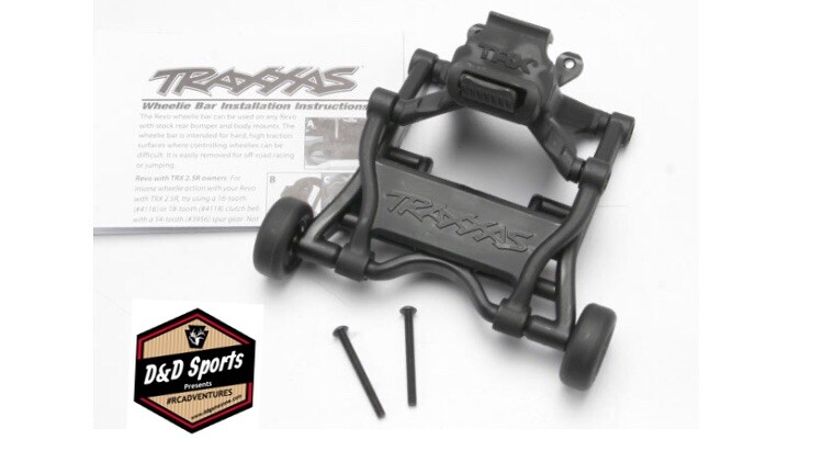 Traxxas 5472 Assembled Wheelie Wheely Bar Revo 3.3, E-Revo, 