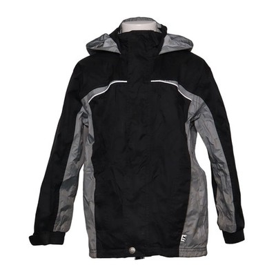 JEANTEX, Regenjacke, Unisex (Kinder), Größe: 164, T3000, Grau/Schwarz #q6b