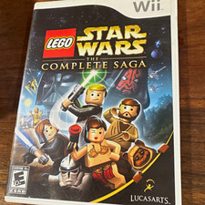LEGO Star Wars The Complete Saga Nintendo Wii E10+ NTSC-U/C Action 2007 Manual