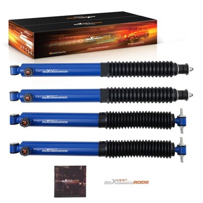 Adjustable Lift Shock Set 3-4.5'' Front & Rear for Jeep Wrangler JK 2007-2018