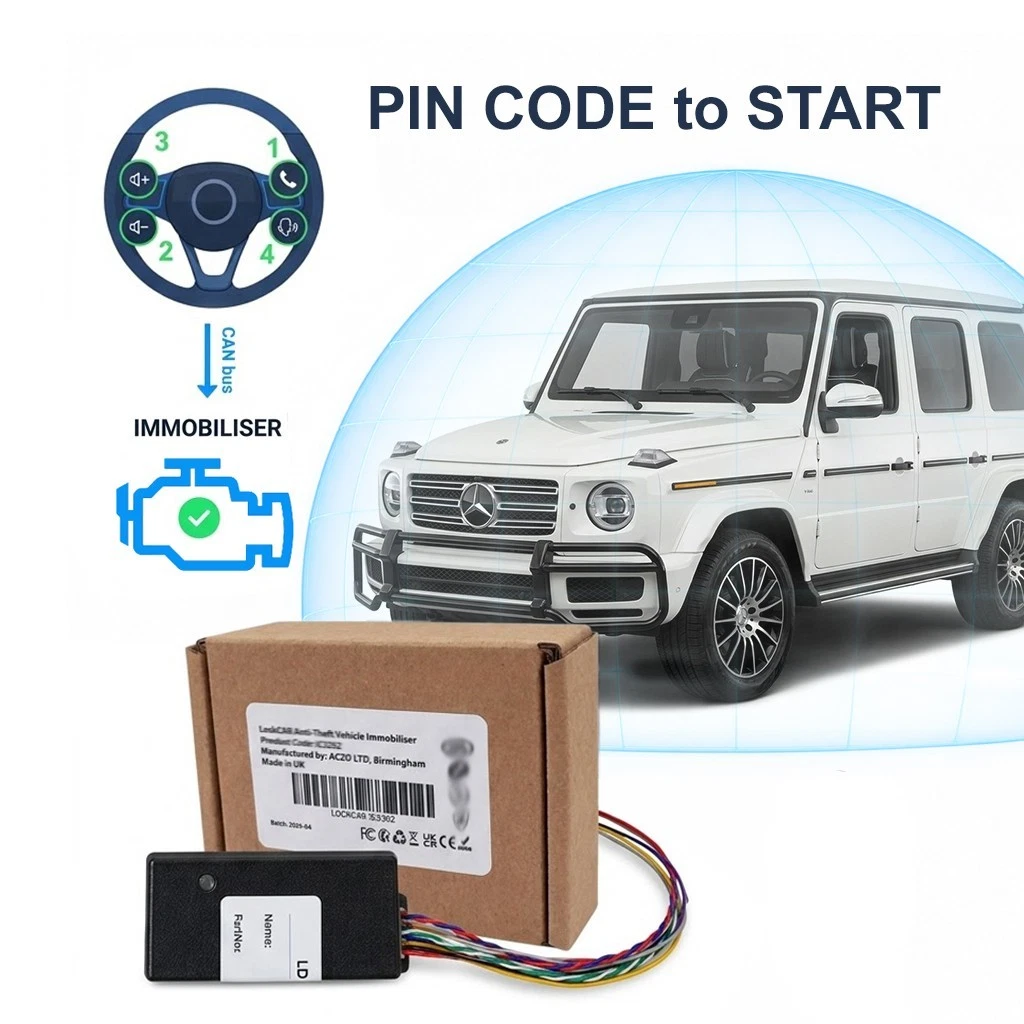 LockCar tag fob immobiliser for keyless cars