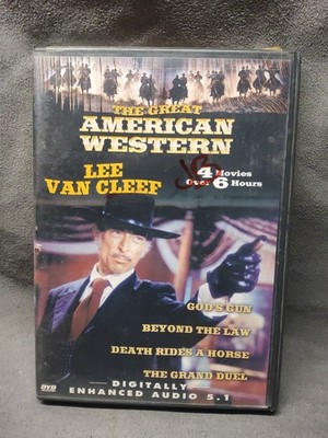 The Great American Western - Lee Van Cleef (DVD, 2003, Four Films on One Disc)