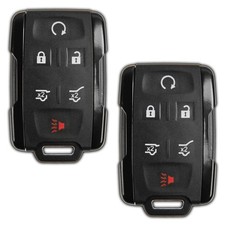 2 Replacement For 2007-2015 Chevy Tahoe Traverse Gmc Yukon Remote Key Fob 6b Blk 2 Replacement For 2007-2015 Chevy Tahoe Traverse Gmc Yukon Remote Key Fob 6b Blk