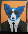 2005 Blue Dog The Art of George Rodrigue Engagement Calendar - Never Used — photo 5