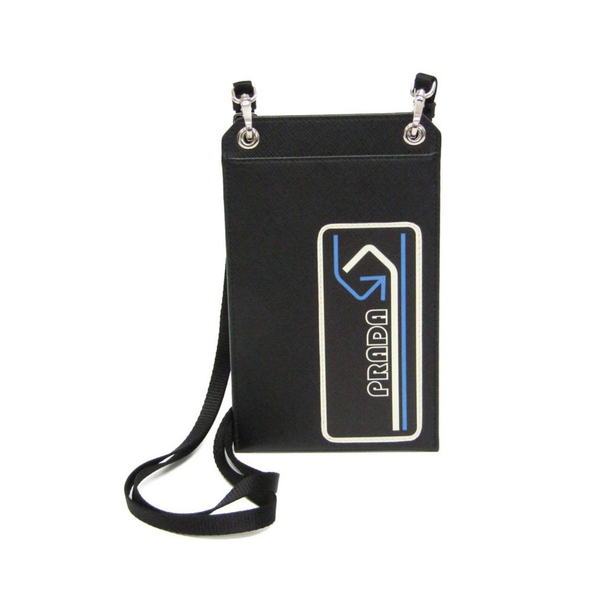 Prada Saffiano Smartphone Case 2ZH067 Men,Women Leather Pouch,Shou