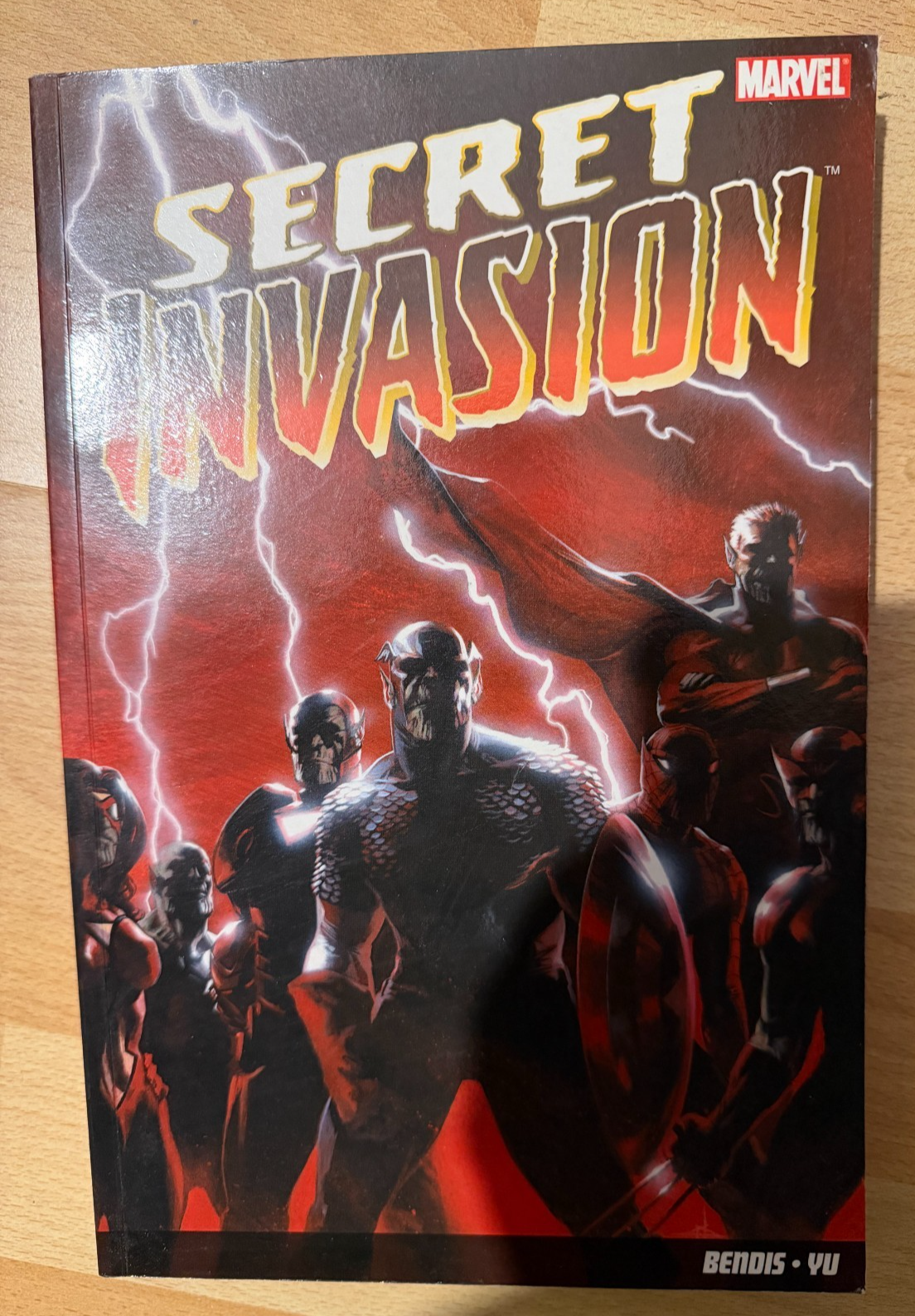 Marvel Secret Invasion Paperback TPB Graphic Novel Marvel Comics Bendis Yu