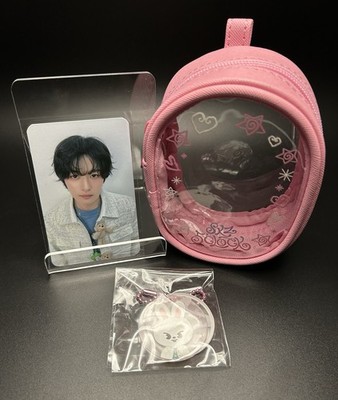Stray Kids Clear Pouch Leebit Lee Know 5th Fanmeeting SKZ 5'CLOCK