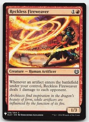 Reckless Fireweaver - The List Reprints #126