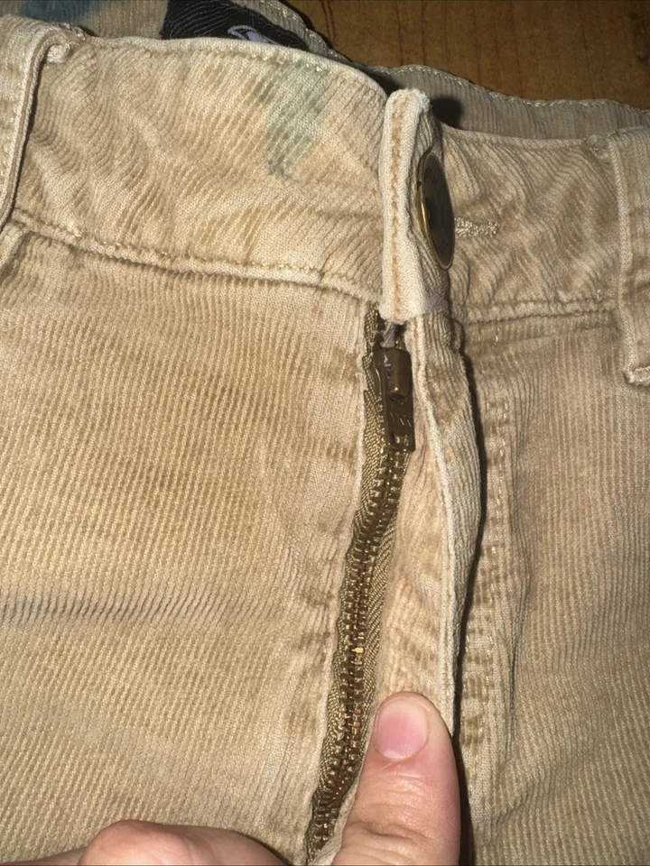 Pantalones de pana vintage O’Neill para hombre 30x32 topo surf skate estilo Y2K Foto 2 de 4