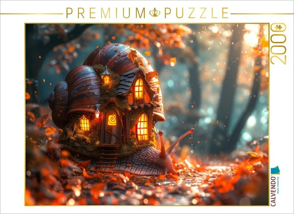 Calvendo Puzzle My Home Is My Castle | 2000 Pieces, Finished Size 35.4 × 26.4 In-image