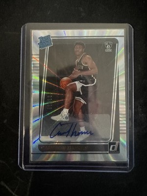 99シリ Cameron Thomas Limited Rookie Auto CAMERON THOMAS 2021-22 Panini Donruss Rated Rookie Holo Lazer Auto