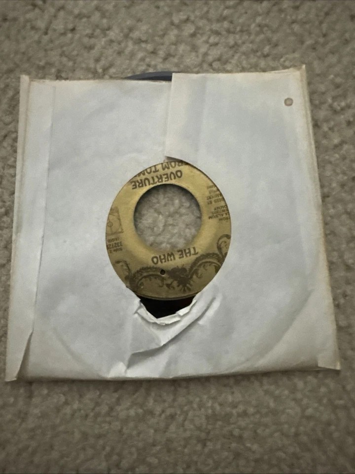 The Who See Me, Feel Me/Overture From Tommy 45 RPM LP Record - Image 4 of 4