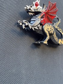 Lego Black & Gold Dragon from Set 7419 Orient Expedition Dragon Fortress BROKEN