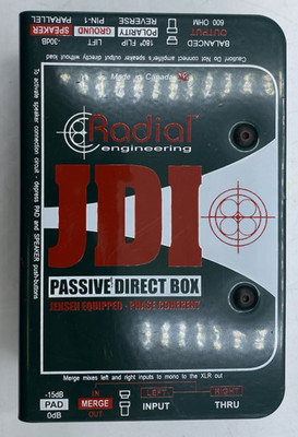 Radial Engineering JDI passive direkte DI-Box (sehr guter Zustand, kostenloser & schneller UK-VERSAND)