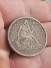 1840 Small Letters Seated Liberty Half Dollar