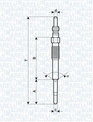 4x GLOW PLUG 062900080304 FOR PEUGEOT 807 407/SW 4007 607 CITROËN C6 C8 C5/III - Picture 2 of 8