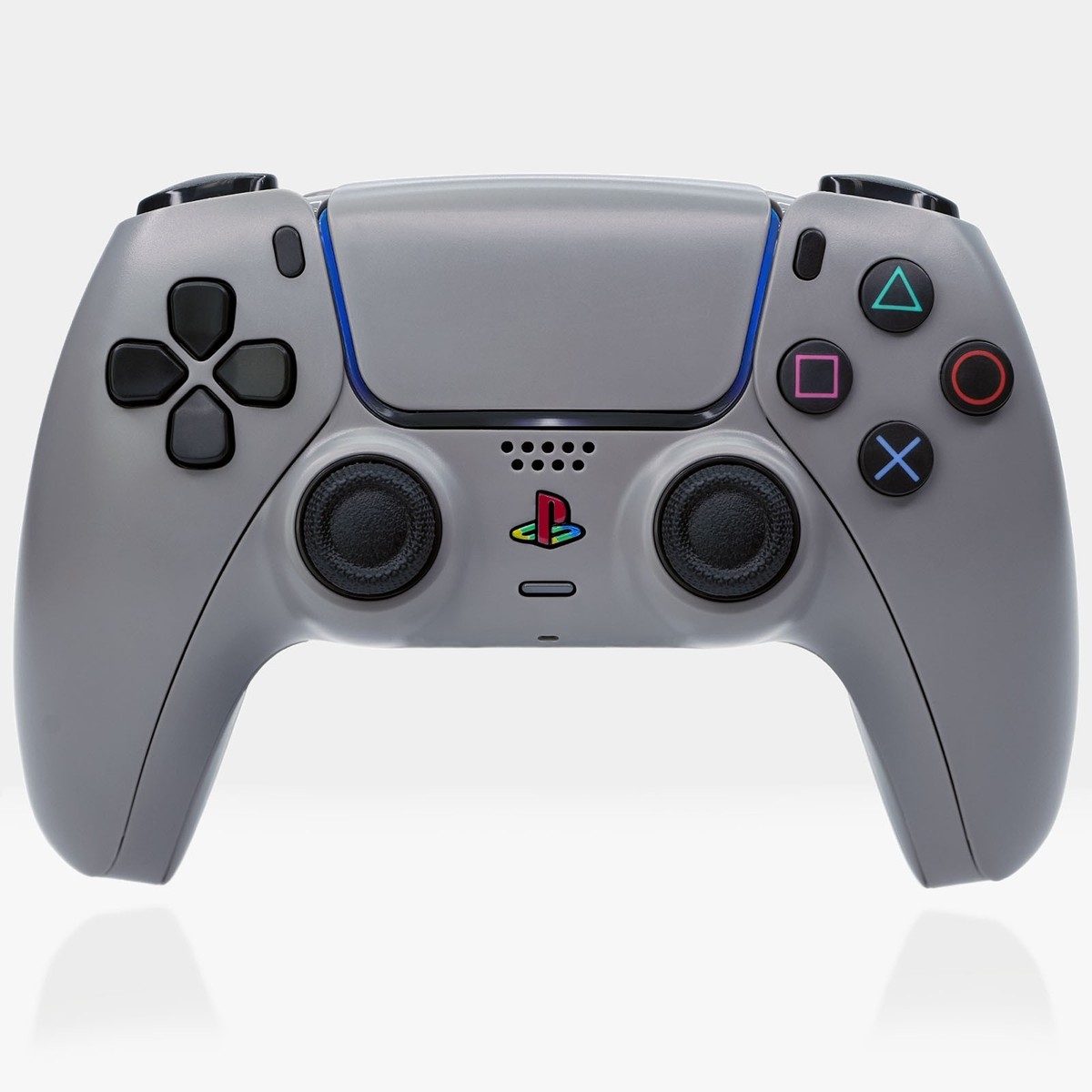 Killscreen 1080-R Gray PS5 Pro Controller Retro PlayStation 5 30th