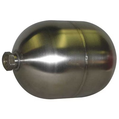 Naugatuck Gr5x71816304ss Float Ball, Oblong, Ss, 5 In