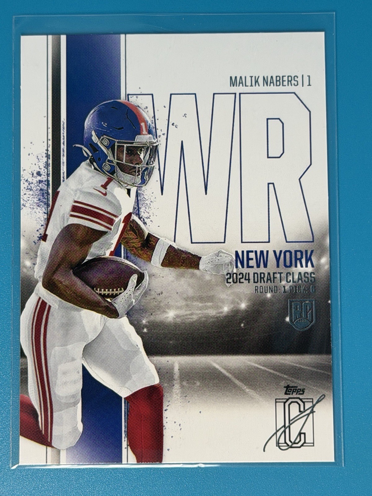 2024 Topps Signature Class - Malik Nabers #159 Bronze Parallel (RC)