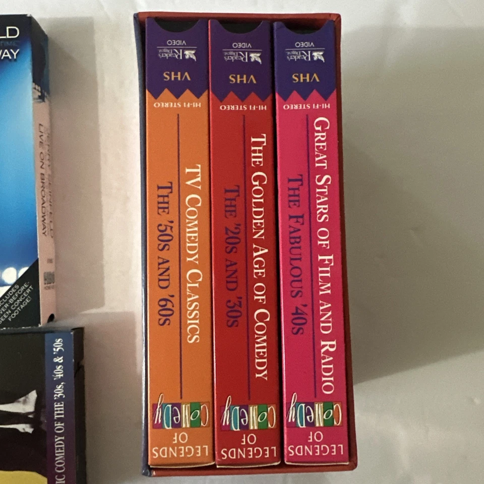 Legends of Comedy Readers Digest Edition 3 VHS Set + Seinfeld Way Steven’s 6VHS - Image 2 of 4