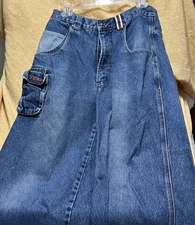 Men's Vintage PACO Baggy Fit Jeans 100% Cotton 33x32 Endurance Strength