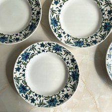 Midwinter Spanish Garden Side Bread Plate Set of 4