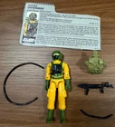 1985 AIRTIGHT V1 100% Complete File Card Vintage Figure GI Joe Hasbro ARAH
