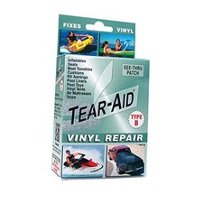 Vinyl Repair Kit, Type B Clear Patch for Vinyl and Vinyl Repair Pack of 1 