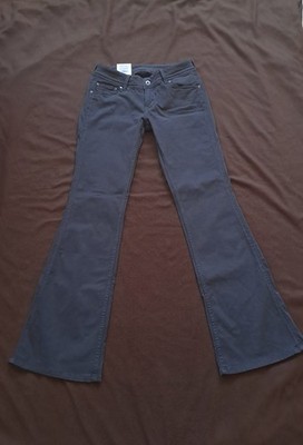Pepe Jeans Flare, Grau,  Style: New Pimlico, Größe: 28/32, Stretch