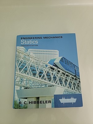 Engineering Mechanics : Statics by Russell C. Hibbeler (2012, Hardcover)