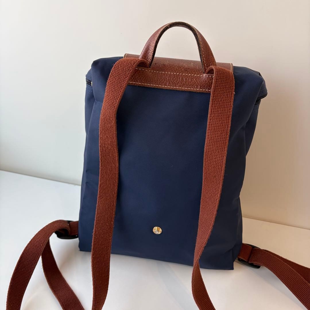 Longchamp Pliage Mini Backpack Navy Foldable Trav… - image 6