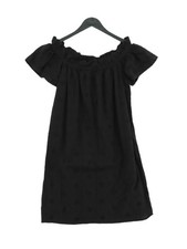 Accessorize A-Line Midi Dress UK8 in Black