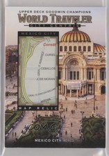 2022 Goodwin Champions World Traveler Centric Map Relics Mexico City #WTC-6 0il7