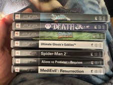 Sony PSP Game Bundle Joblot 7 Boxed Games Some with Manuals PlayStation Portable